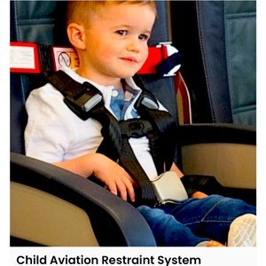 Child Aviation Restraint System - Black
